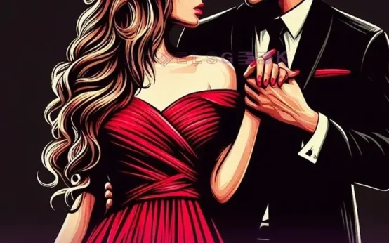 Stylized romantic illustration of a couple in formal attire holding hands, used as cover art for the Urdu novel Jaan-e-Man by Hina Asad on Novels Geek.
