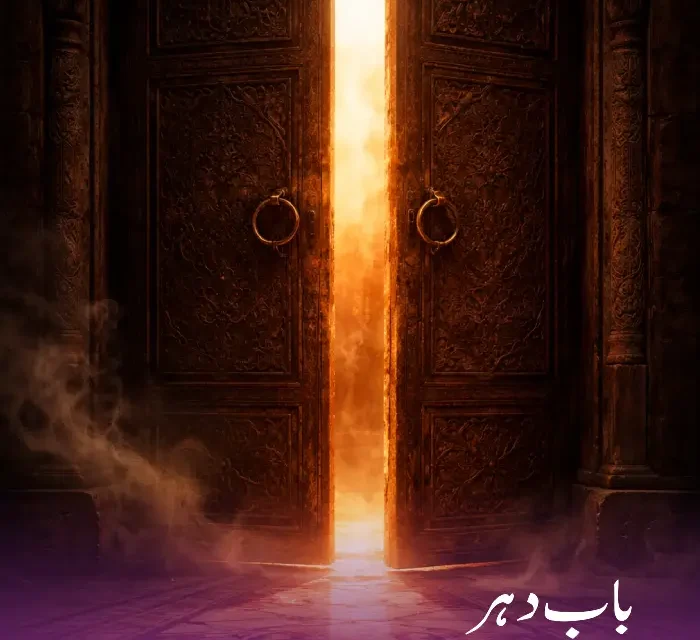 Bab e Dehar novel cover by Mehrunnisa Shahmeer